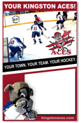 Kingston Aces Game Poster
